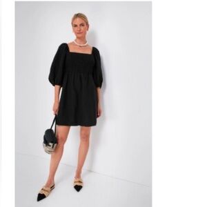 Black Linen Tuckernuck Dress - Size S